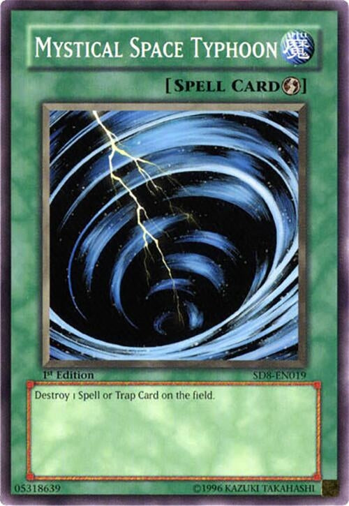 Mystical Space Typhoon (8019) - YuGiOh Single