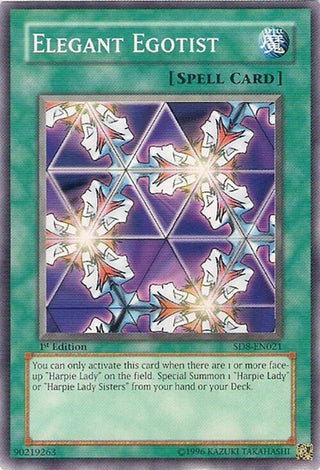 Elegant Egotist (8021) - YuGiOh Single
