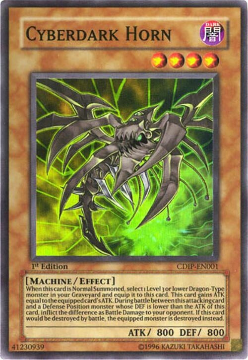 Cyberdark Horn (1) - YuGiOh Single