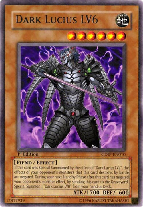 Dark Lucius LV6 (10) - YuGiOh Single
