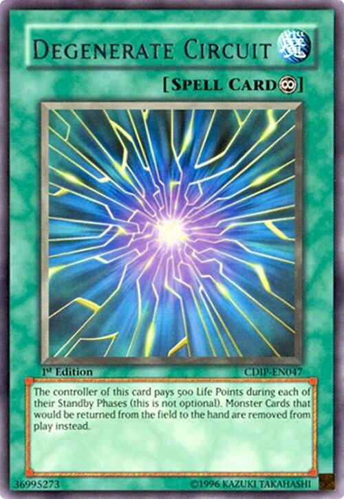 Degenerate Circuit (47) - YuGiOh Single