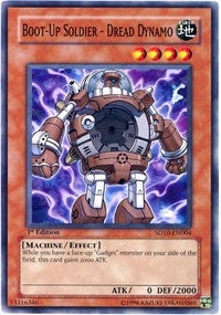 Boot-Up Soldier - Dread Dynamo (10004) (SD10) - YuGiOh Single