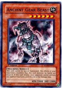 Ancient Gear Beast (10013) (SD10) - YuGiOh Single