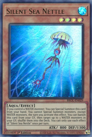 Silent Sea Nettle (29) (BROL) - YuGiOh Single