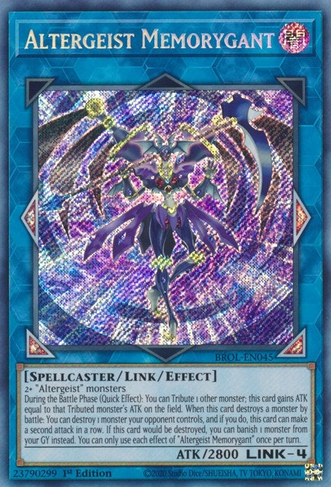 Altergeist Memorygant (45) (BROL) - YuGiOh Single