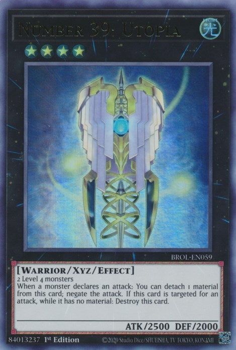 Number 39: Utopia (59) (BROL) - YuGiOh Single