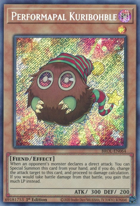 Performapal Kuribohble (64) (BROL) - YuGiOh Single