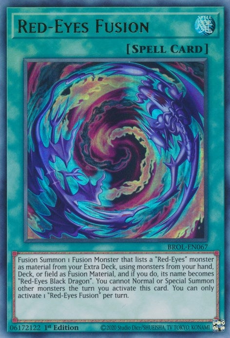 Red-Eyes Fusion (67) (BROL) - YuGiOh Single