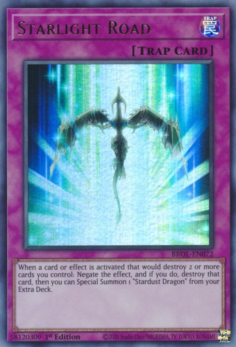 Starlight Road (72) (BROL) - YuGiOh Single