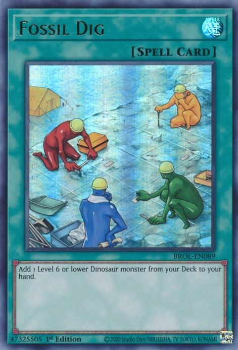 Fossil Dig (89) (BROL) - YuGiOh Single