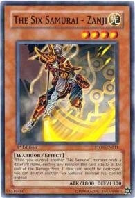 The Six Samurai - Zanji (11) - YuGiOh Single