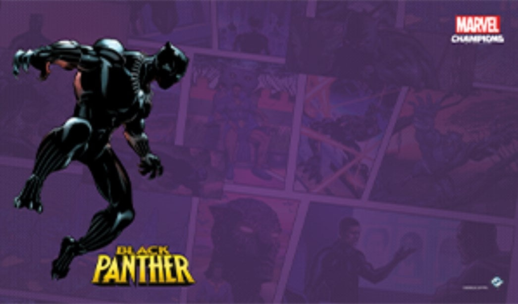Black Panther Game Mat - Playmats Sealed