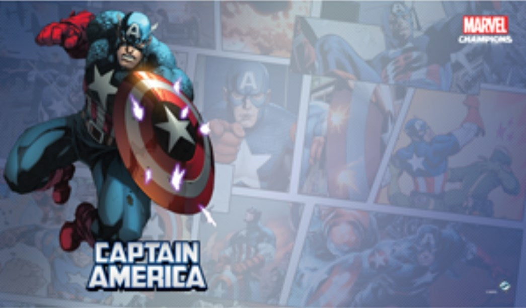 Captain America Game Mat - Playmats Sealed