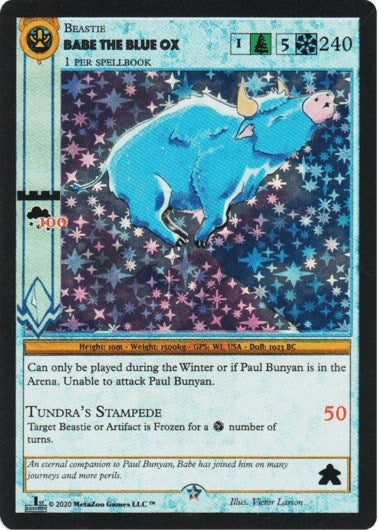 Babe The Blue Ox (SAMPLE) - MetaZoo Single