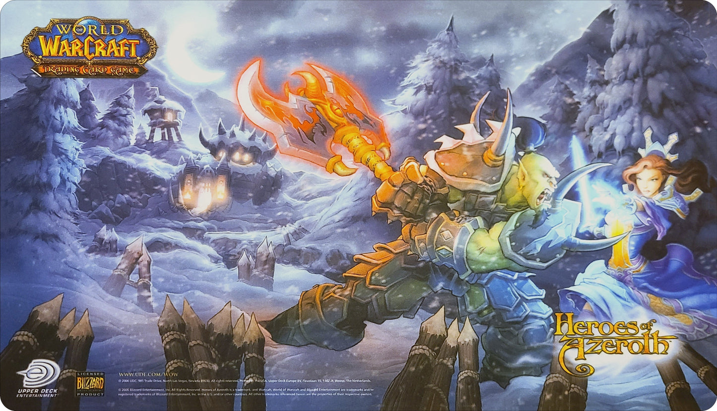 World of Warcraft: Heroes of Azeroth Playmat - Playmats Sealed