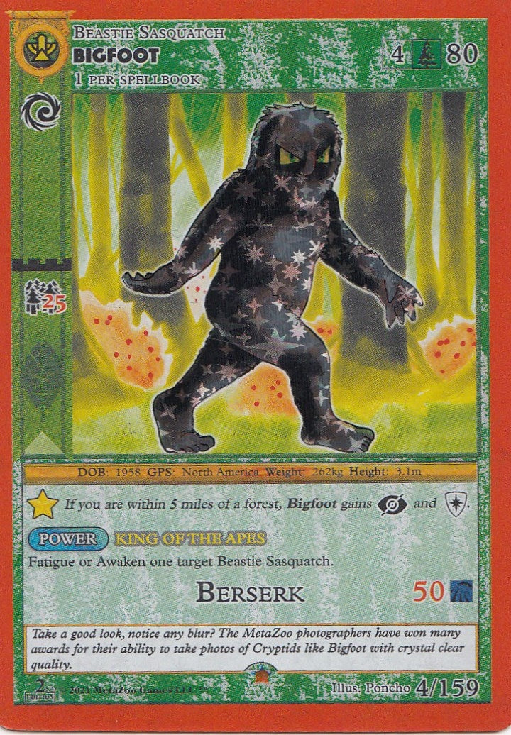 Bigfoot (4) (CN2E) - MetaZoo Single