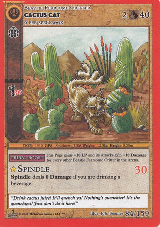 Cactus Cat (84) (CN2E) - MetaZoo Single