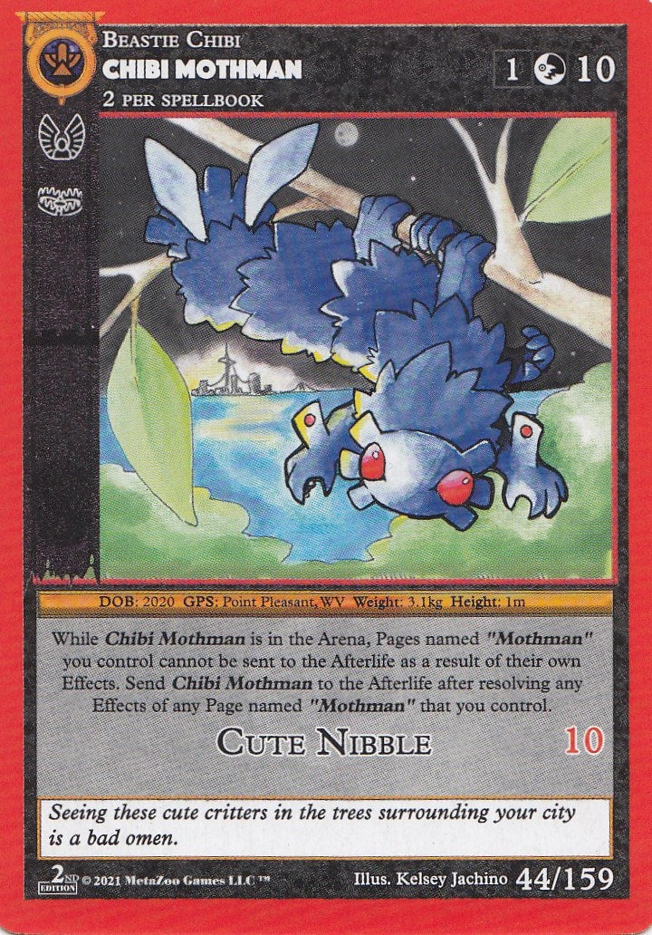 Chibi Mothman (44) (CN2E) - MetaZoo Single