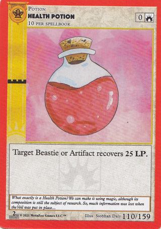 Health Potion (110) (CN2E) - MetaZoo Single