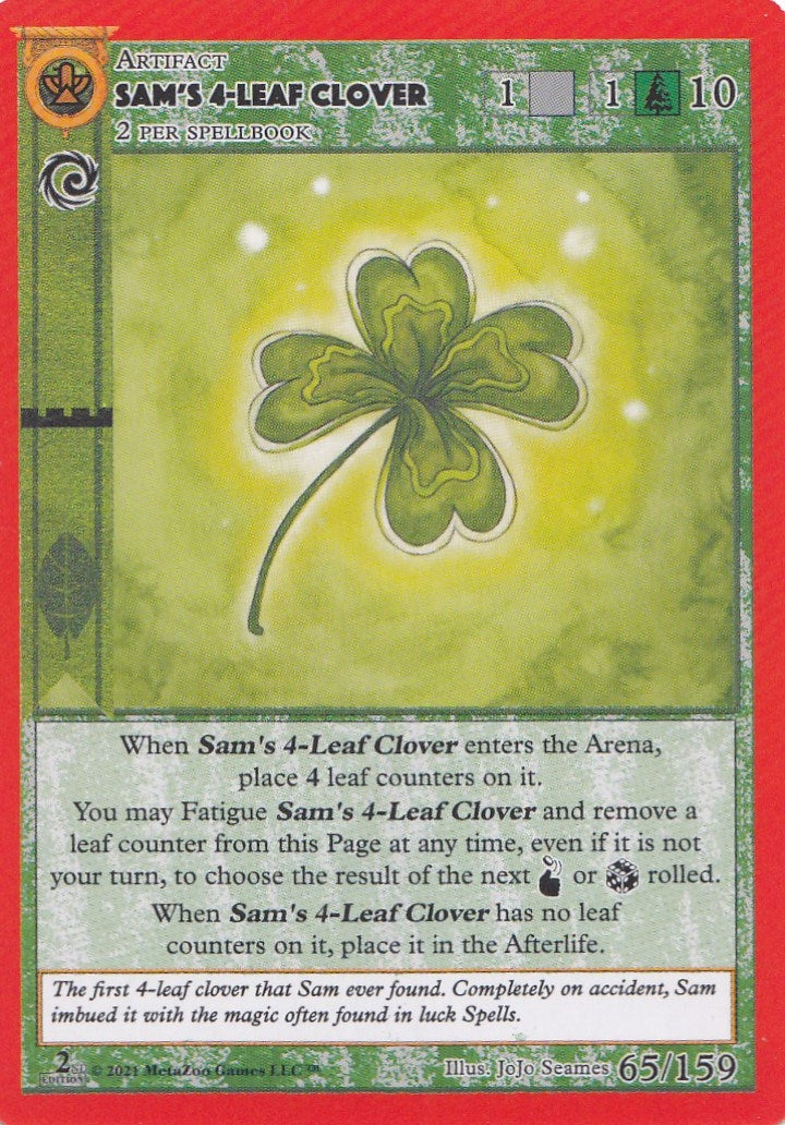 Sam’s 4-Leaf Clover (65) (CN2E) - MetaZoo Single