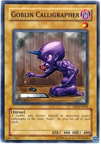 Goblin Calligrapher (3004) - YuGiOh Single