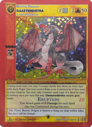 Gaasyendietha (1) (CN2E-RE) - MetaZoo Single