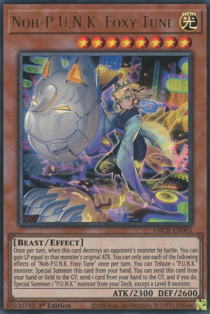 Noh-P.U.N.K. Foxy Tune (5) (GRCR) - YuGiOh Single