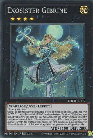 Exosister Gibrine (19) (GRCR) - YuGiOh Single