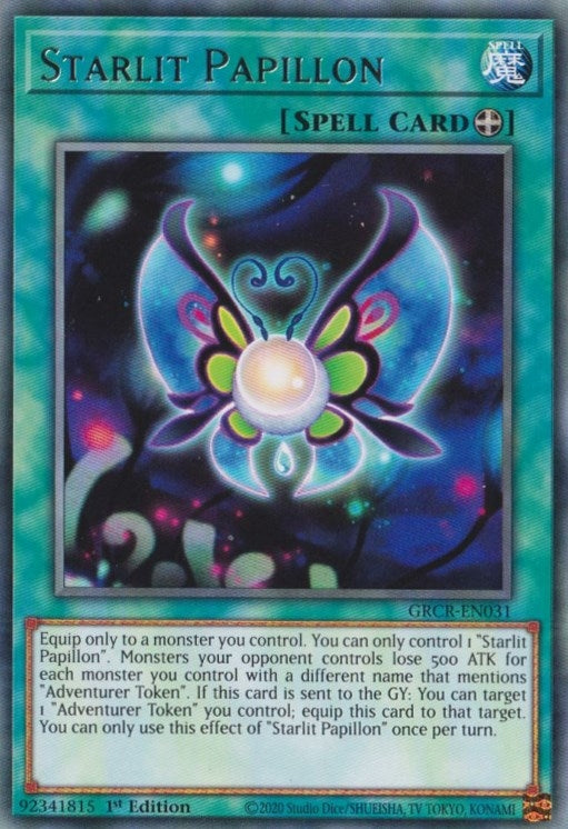 Starlit Papillon (31) (GRCR) - YuGiOh Single