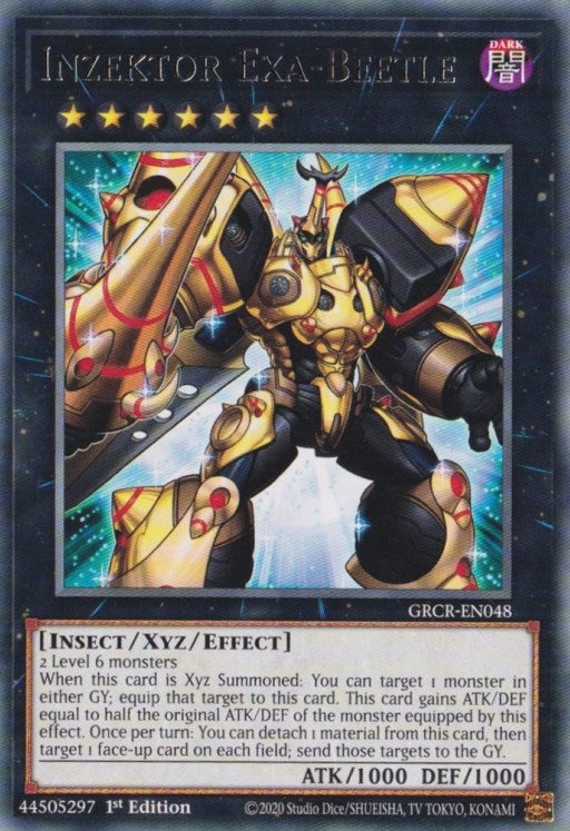 Inzektor Exa-Beetle (48) (GRCR) - YuGiOh Single