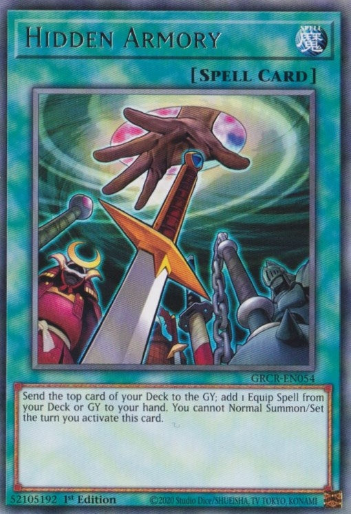 Hidden Armory (54) (GRCR) - YuGiOh Single