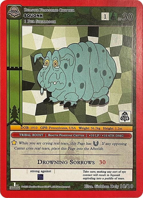 Squonk (Pin Club Cryptid Nation Mystery Collection) (10) (MISC) - MetaZoo Single