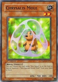Chrysalis Mole (11) - YuGiOh Single