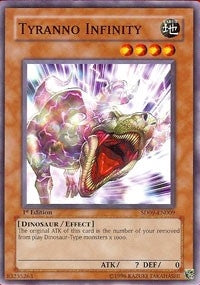 Tyranno Infinity (9009) (SD09) - YuGiOh Single