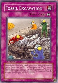 Fossil Excavation (9036) (SD09) - YuGiOh Single