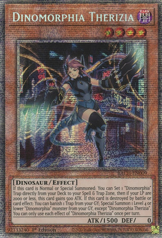 Dinomorphia Therizia (Starlight Rare) (9) (BACH) - YuGiOh Single