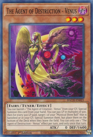The Agent of Destruction - Venus (21) (BACH) - YuGiOh Single