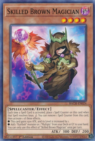 Skilled Brown Magician (24) (BACH) - YuGiOh Single
