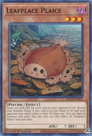 Leafplace Plaice (29) (BACH) - YuGiOh Single