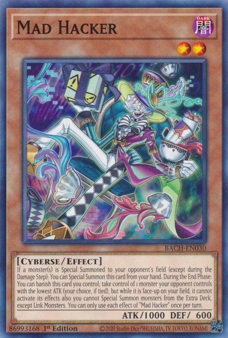 Mad Hacker (30) (BACH) - YuGiOh Single