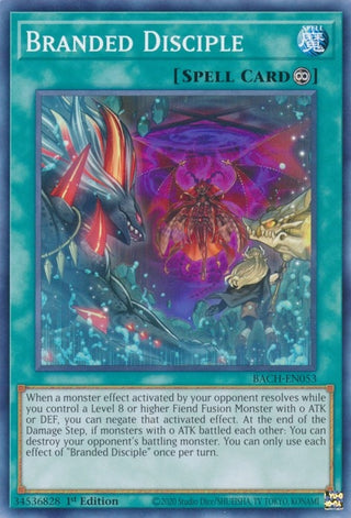 Branded Disciple (53) (BACH) - YuGiOh Single