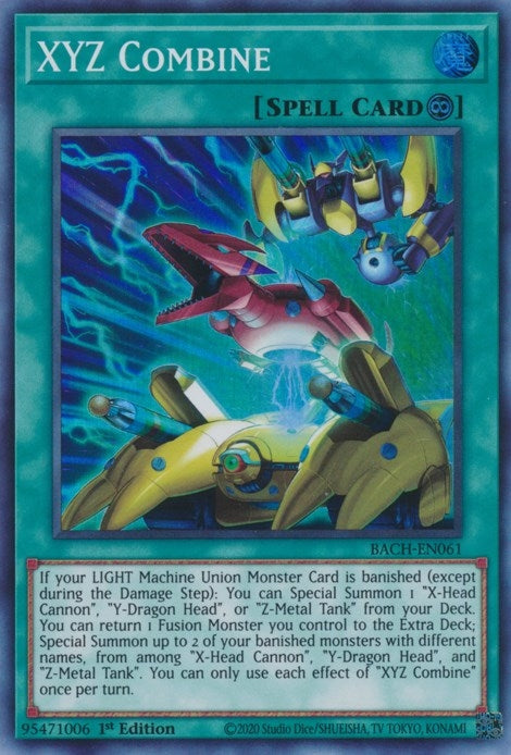 XYZ Combine (61) (BACH) - YuGiOh Single