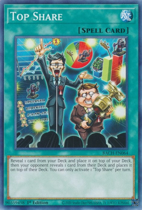 Top Share (64) (BACH) - YuGiOh Single