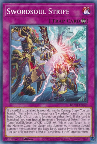 Swordsoul Strife (67) (BACH) - YuGiOh Single