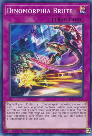 Dinomorphia Brute (70) (BACH) - YuGiOh Single