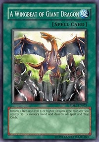 A Wingbeat of Giant Dragon (25) (SDRL) - YuGiOh Single