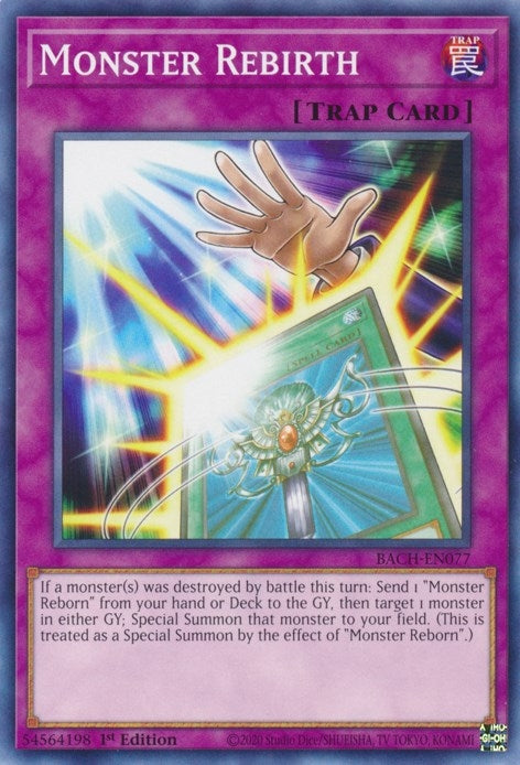 Monster Rebirth (77) (BACH) - YuGiOh Single