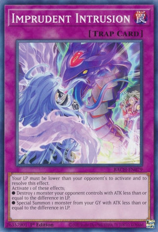Imprudent Intrusion (79) (BACH) - YuGiOh Single