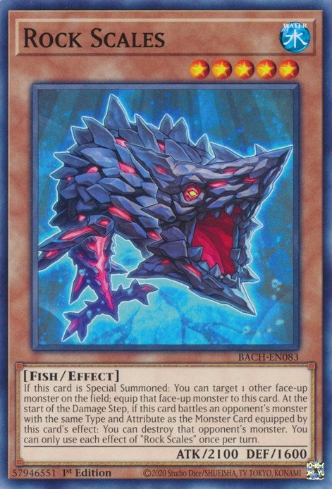 Rock Scales (83) (BACH) - YuGiOh Single