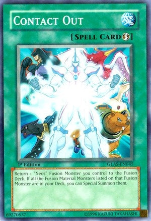 Contact Out (45) (GLAS) - YuGiOh Single